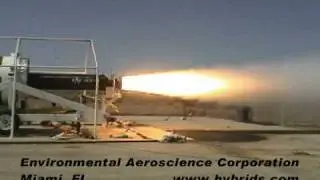 Environmental Aeroscience - 19 inch Nitrous Hybrid Rocket Motor SS1