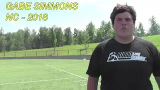 Rubio Long Snapping, Gabe Simmons, July 2016
