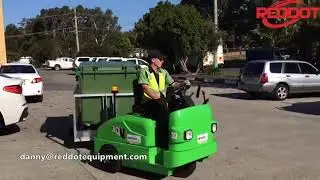 Reddot Material Handling Equipment High Quality Electric 6ton 6000kg Seated Tow Tractor Tow Truck