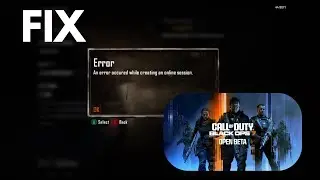 Исправление ошибки &laquo;Произошла ошибка при создании онлайн-сессии&raquo; в Black Ops 2 Zombies (Xbox Seri...