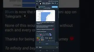 Blum Most Visited Mini App  Blum Airdrop new Update | Blum Token Price | Blum Airdrop Listings #blum