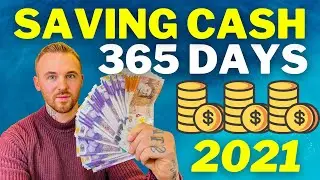 SAVING COINS FOR A YEAR 2021 & CASHING IN | SAVING CHALLENGE
