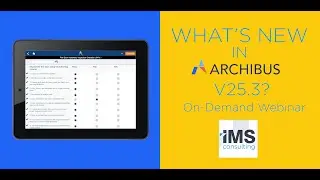 What's New in Archibus Version 25.3?