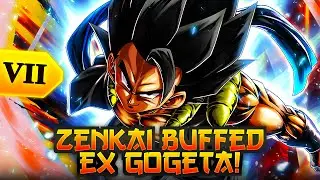 THE BEST EX UNIT GOES BEYOND! ZENKAI BUFFED EX GOGETA MELTS! | Dragon Ball Legends PvP