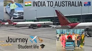 INDIA🇮🇳 TO AUSTRALIA🇦🇺 JOURNEY  || first vlog || STUDENT LIFE || ✈️ || Delhi to sydney 🇦🇺✈️