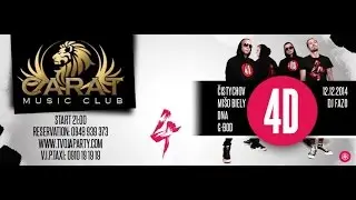 KONCERT 4D // CARAT CLUB // 12.12.2014 (Official Aftermovie)