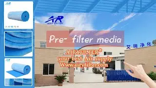 Factory Direct: Premium Blue/White Intake Media for Industrial HVAC & Spray Booths