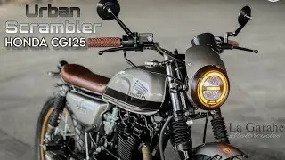 HONDA CG125/TMX 125 &ldquo;Urban Scrambler&rdquo; by La Garahe Motorcycles