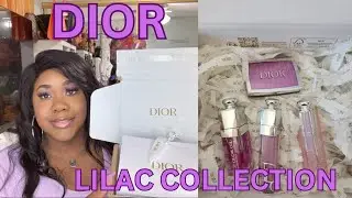 NEW DIOR PINK LILAC COLLECTION 💜💜💜 LET’S UNBOX AND SEE IF IT'S BROWN SKIN FRIENDLY ✨️