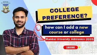 How can I change my college preference? | how can I add a new course or college