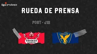 🔴EN DIRECTO |🎙 Rueda de Prensa Post | Coviran Granada 🆚 UCAM Murcia | J. 12