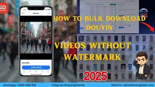 How to Bulk Download Douyin Videos Without WaterMark