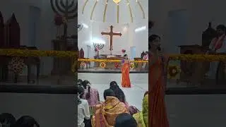 &ldquo;I am giving Christmas greetings in our church.&rdquo;St.Matthew's Lutheran Church SouthParishAELCGuntur