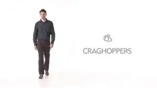 Craghoppers NosiDefence Mens Kiwi LS Shirt (CMS338) || Purple Turtle