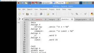 Running DoWhile in Arm Assembly