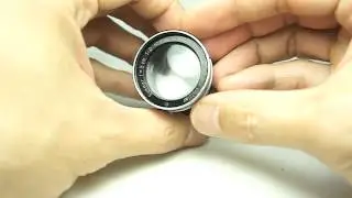 ふんわり描写のSummar（ズマール）50mmF2　分解清掃済み