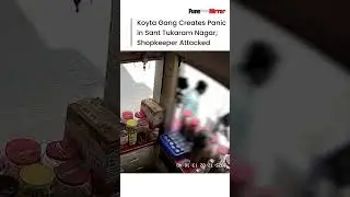 Koyta Gang Creates Panic in Sant Tukaram Nagar; Shopkeeper Attacked