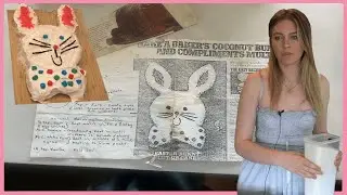 MAKING A VINTAGE EASTER BUNNY CAKE!