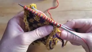 Tutoriel Tricot - Relever les mailles le long d'un steek