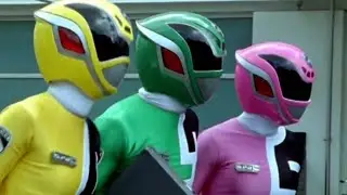 Power Rangers S.P.D - Boom - Power Rangers vs Blue-head and Krybots
