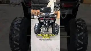 Заводской квадроцикл 200cc, большой двухместный внедорожник, вездеход #квадроцикл #вездеход #200cc