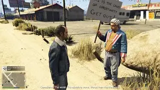 Trevor getting bullied because of his canadian origin &ndash; GTA 5