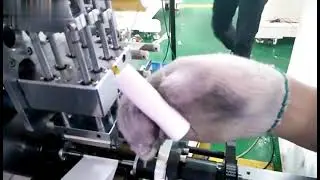 Semi-Automatic Cylindrical Cell 18650 Battery Electrode Winding Machine