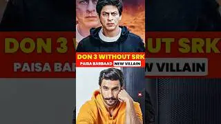 Don 3 Movie Trailer | Don 3 Ranveer Singh | Shahrukh Khan Don | Vikrant Messy In Don 3 | #shorts