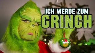 Ich werde zum Grinch 😳| SFX Make-up & Cosplay Transformation