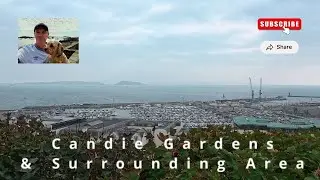 Candie Gardens, Blue Mountains & Cambridge Park. Guernsey Walks with Dudley the Cavapoo