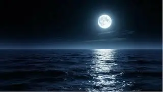 Fast sleep - Moonlight drifting over the sea