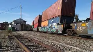 NS 238 @Branchville, Sc with Union Pacific