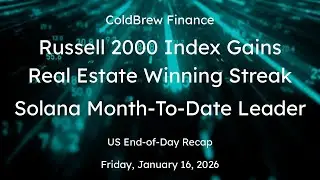 Stock Market Friday: Recap of US Stocks, Crypto, FX, Commodities for Fri, Jan 16, 2026