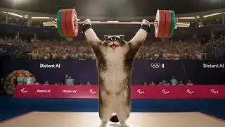 Cats Try Olympic Sports - AI Generated