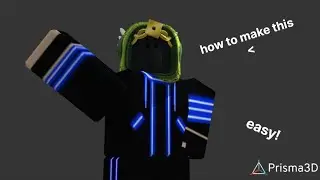 Tutorial how to import your roblox character to prisma 3d (easy!)