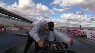 Dragster runs at LVMS 12/1/18