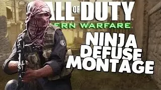Modern Warfare Remastered NINJA DEFUSE MONTAGE!!!