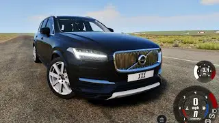 Volvo XC90 Realistic Driving Mod - BeamNG.drive (Gamepad Gameplay)