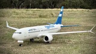 Maiden - Freewing AL37 Airliner Twin 70mm EDF Jet RC Airplane 737