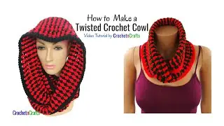 Twisted Cowl Crochet Pattern