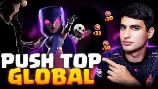 PUSHZ&Atilde;O NO TOP GLOBAL EM BUSCA DO TOP 50 NO CLASH ROYALE!