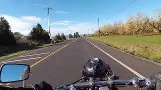 A quick ride on the Vincent Comet