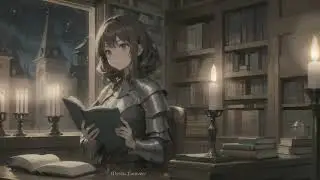 Winter's Vigil - Relaxing Music, Beautiful Fantasy Bard/Tavern Ambience, Cozy, Calm, Emotional Piano