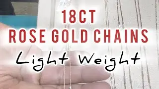 ~Light Weight ROSEGOLD chain collections~  @RevathyGoldnDiamonds   | GIVEAWAY🎄🎅🏻|