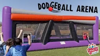 Dodgeball Arena | Interactive Inflatable Game | Magic Jump, Inc.