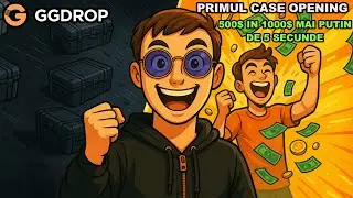 #GGDROP  | PRIMUL MEU CASE OPENING! De la 500$ la 1000$ profit?!