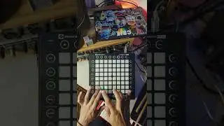 Finger drumming on novation launchpad. Dream Theater - 6 o Clock #fingerdrumming #launchpad