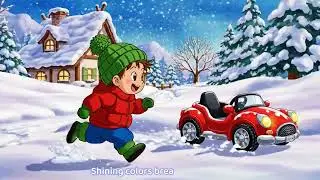 Счастливого Рождества! Волшебная рождественская машина! 🚗✨ | Детская история и песня