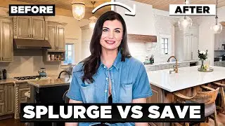 How To Make Your Kitchen Look Expensive 💰 Splurge Vs. Save Ideas For Kitchen Remodel