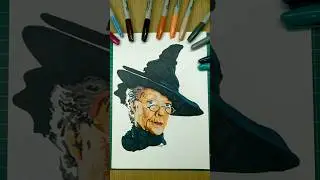 Simple Art - Minerva Mcgonagall  #drawing #hp #hogwarts #fanart